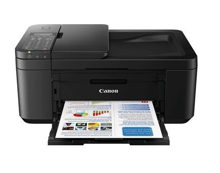 מדפסת הזרקת דיו ביתית 4 ב-1 פקס CANON PIXMA TR4550BK EUR