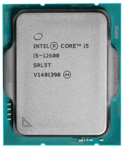 מעבד דור 12 Intel I5-12600 Tray 4.8Ghz TDP up to 117W UHD770