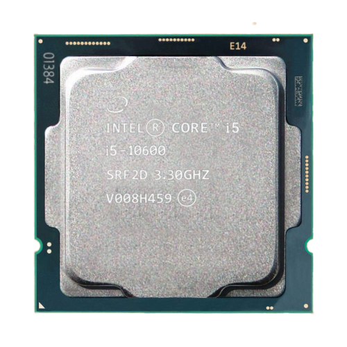 מעבד אינטל דור 10 Intel Core i5-10600 tray 4.8GHZ 6 Crs 12 Tr