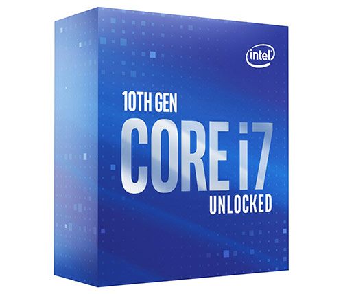 מעבד Intel i7-10700K BOX 6 CORES 16 THREADS 125W 16MB