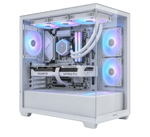 מחשב נייח CX300 ARGB 750W B850M WIFI R5 7500X3D 32GB 1TB 5060 ICE