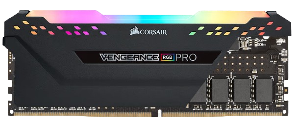 זכרון לנייח Corsair Vengeance Pro 16GB DDR4 RGB 3200Mhz C16