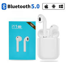 אוזניות TWS i11 5.0 דמוי איירפודס 