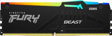 ז. לנייח KINGSTON FURY BEAST RGB 32GB DDR5 6000MHZ CL36 EXPO/XMP