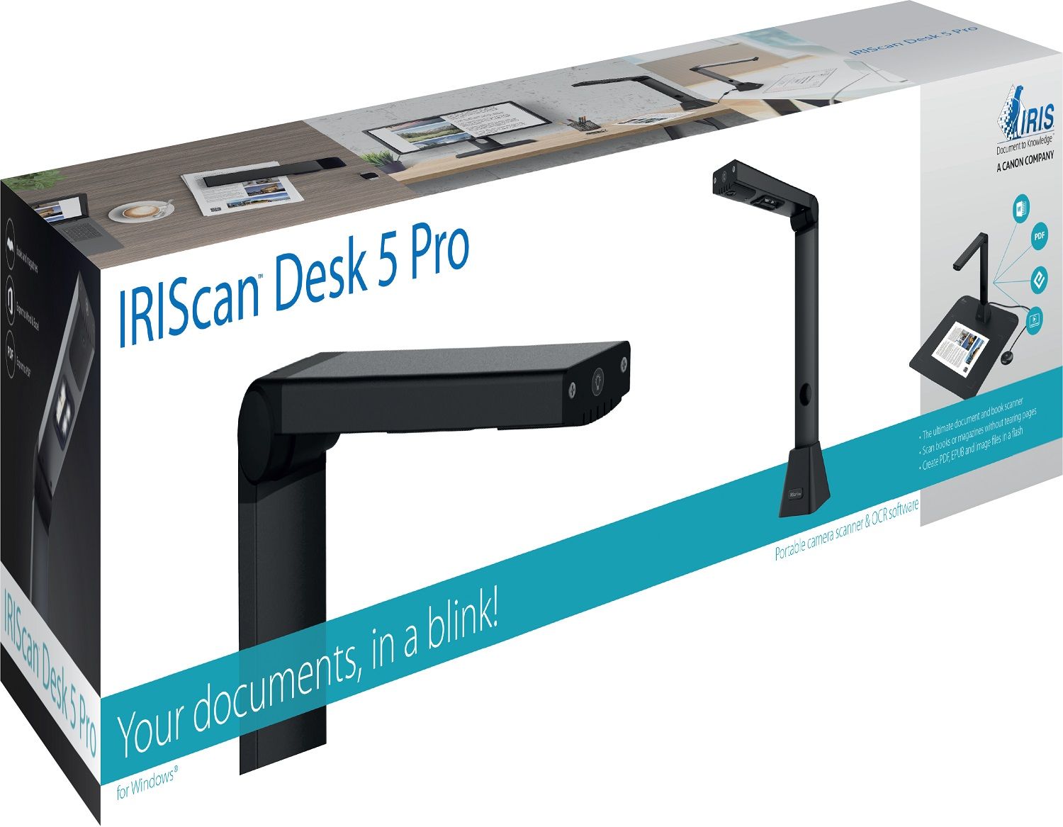 סורק CANON IRISCAN DESK 5 Pro