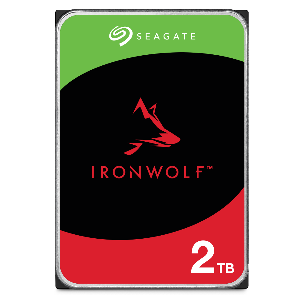 דיסק פנימי Seagate IronWolf 2TB NAS HDD 3.5 5400RPM 256MB Cache