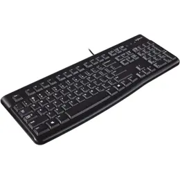 מקלדת לוגיטק חוטית עברית אנגלית LOGITECH K120