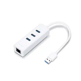 USB 3.0 to Gigabit Ethernet + USB HUB 3-port USB 3.0