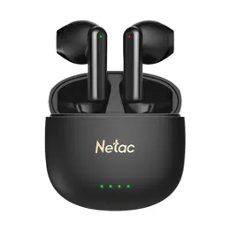 אוזניות NETAC LK35 Bluetooth 5.3 Up to 6Hrs Play Black Stereo