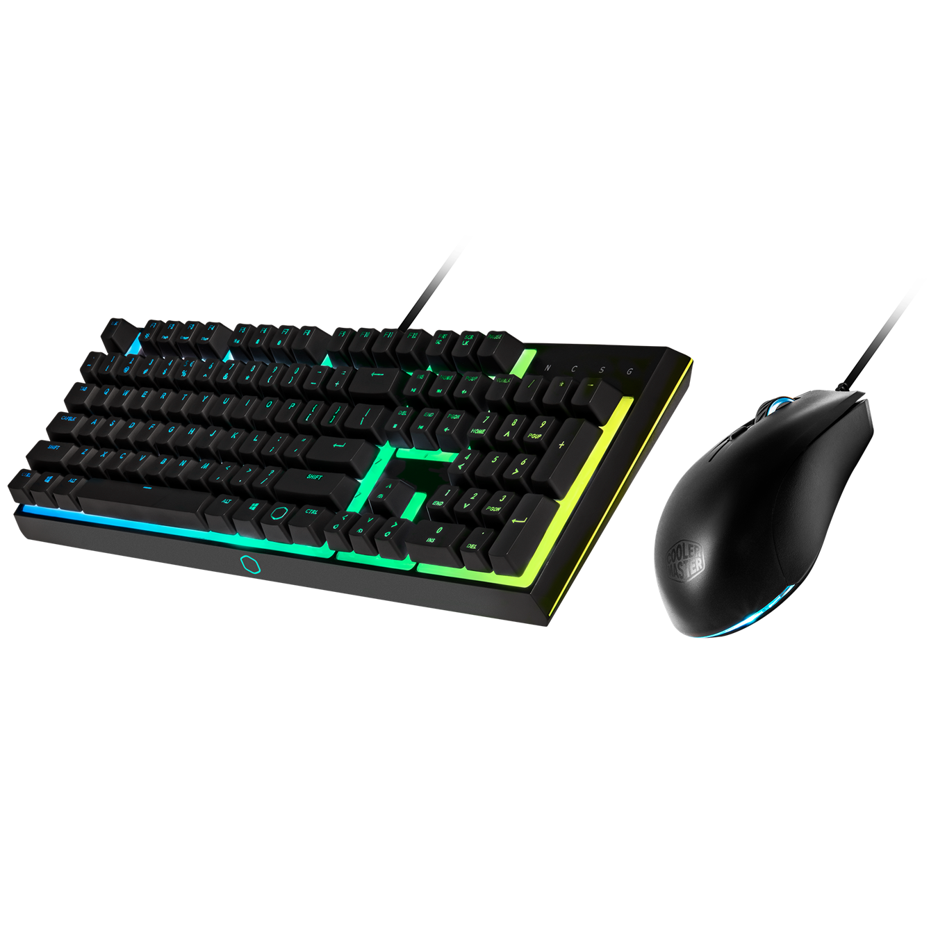 סט חוטי גיימינג מקשים סמי מכאניים Cooler Master MS111 RGB