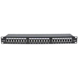 פנל 24 מחברים RJ-45 CAT 6