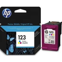 ראש דיו 123 צבעוני מקורי HP F6V16AE