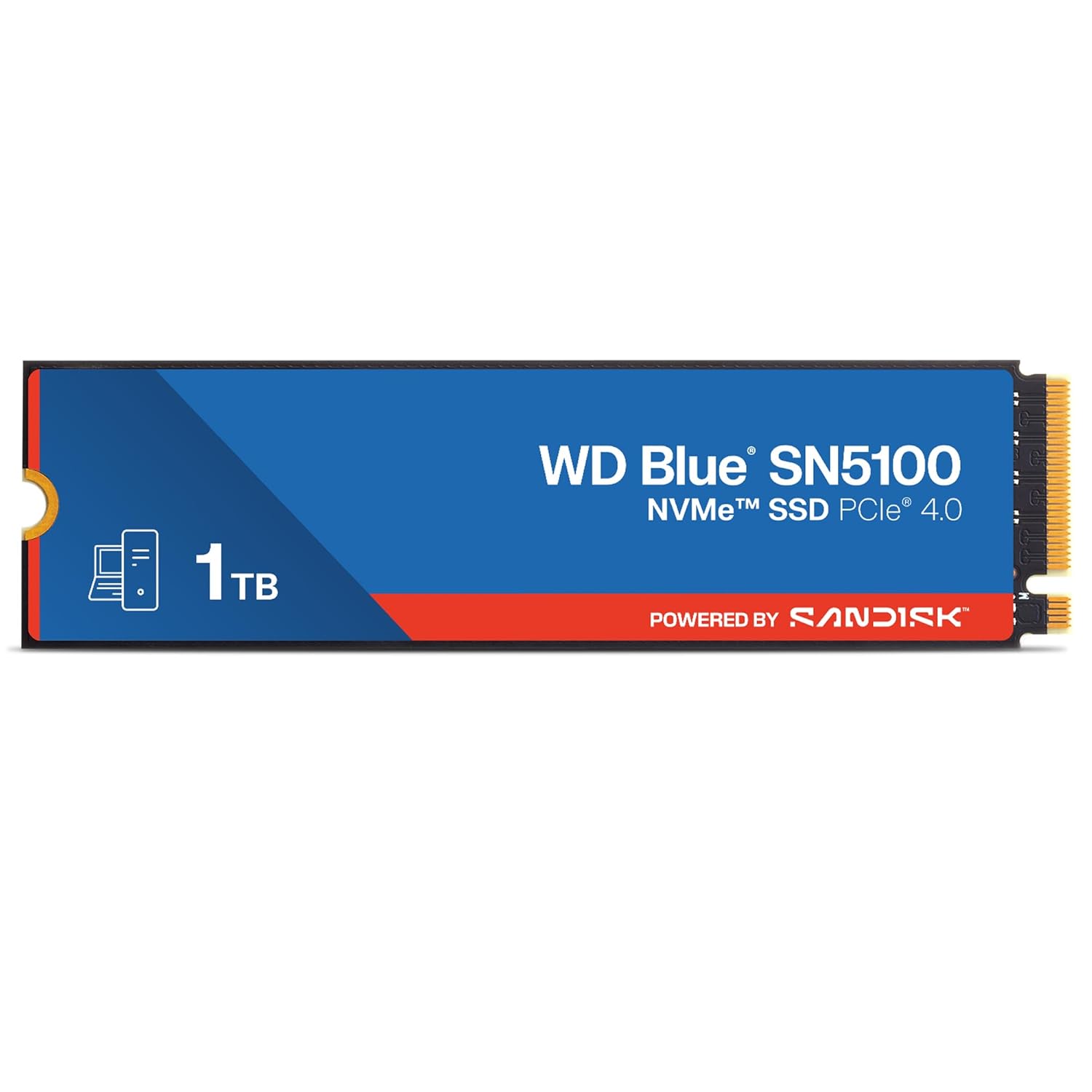 דיסק פנימי WD BLUE SN5100 1TB Gen4.0 Up to 7100MB/S Read 2280