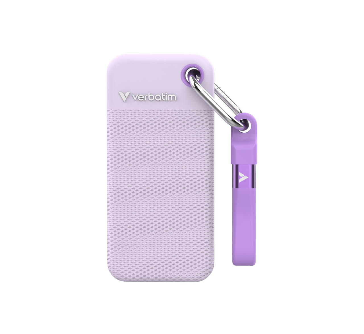 דיסק חיצוני Verbatim Pocket SSD 1TB USB C Gen2 Purple 1000MBps