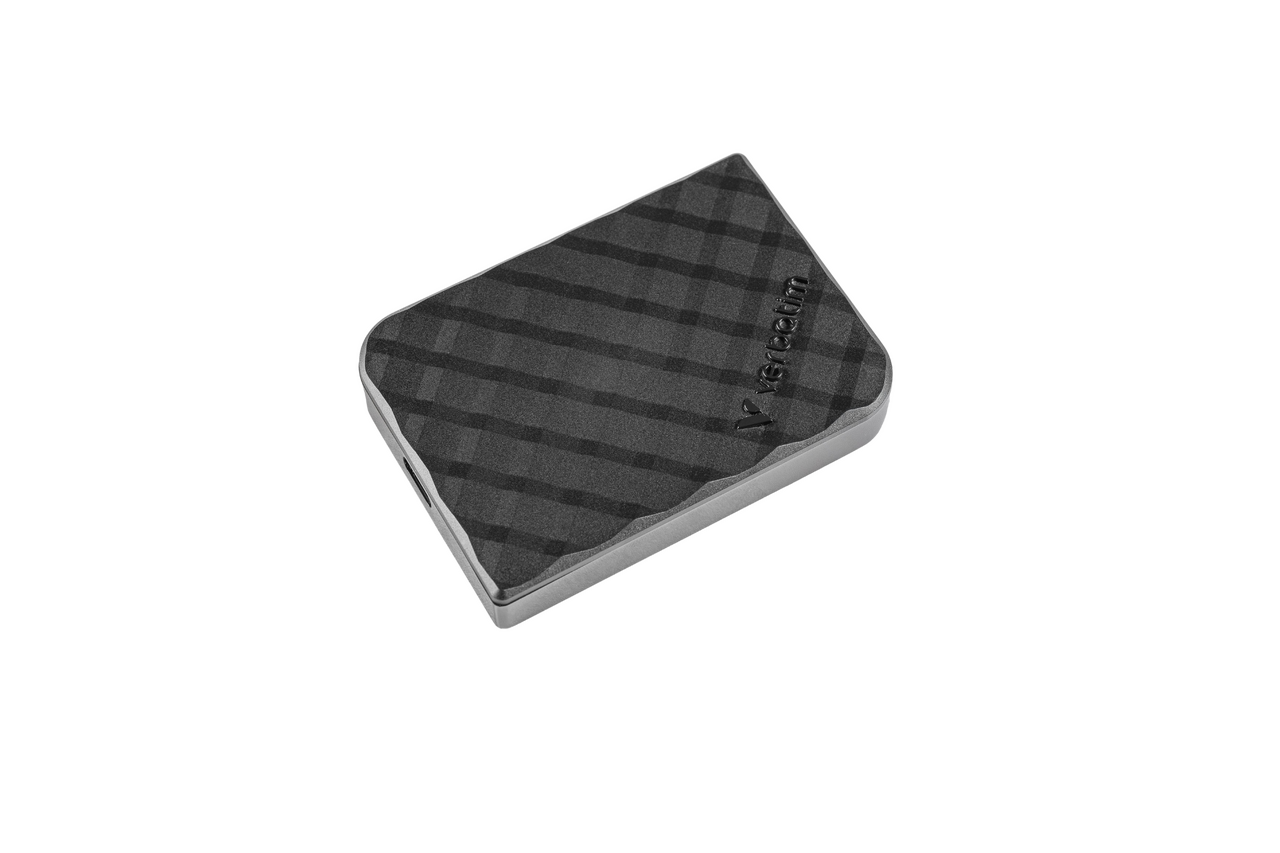 דיסק חיצוני Verbatim Mini Diamond SSD 1TB USB C G2 Black 1000MBps