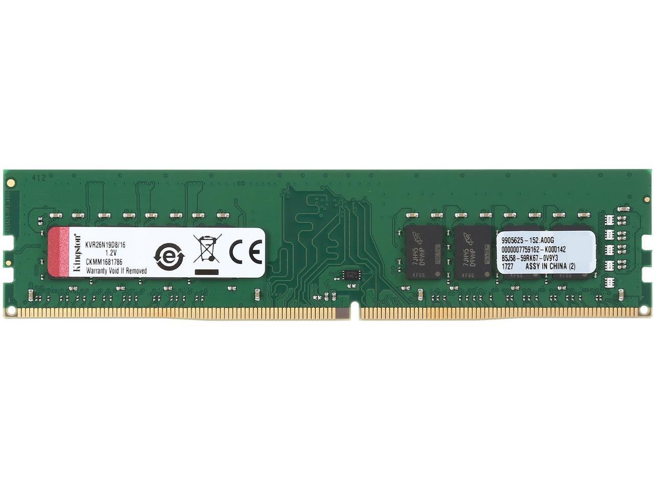 זכרון לנייח Kingston 16GB DDR4 3200MHZ CL 22 Value Ram