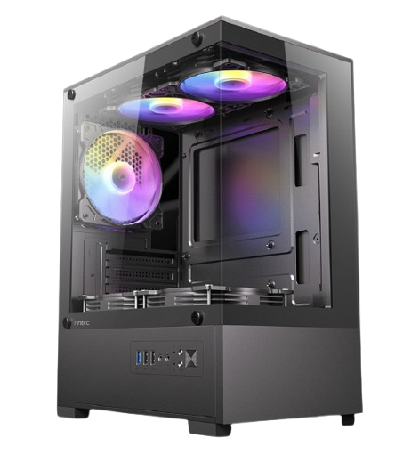 מארז ANTEC VCX100M RGB ELITE Mini Tower 5X120MM Fixed RGB