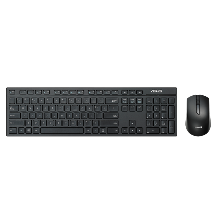 סט אלחוטי ASUS W2500 Wireless Keyboard and Mouse Set