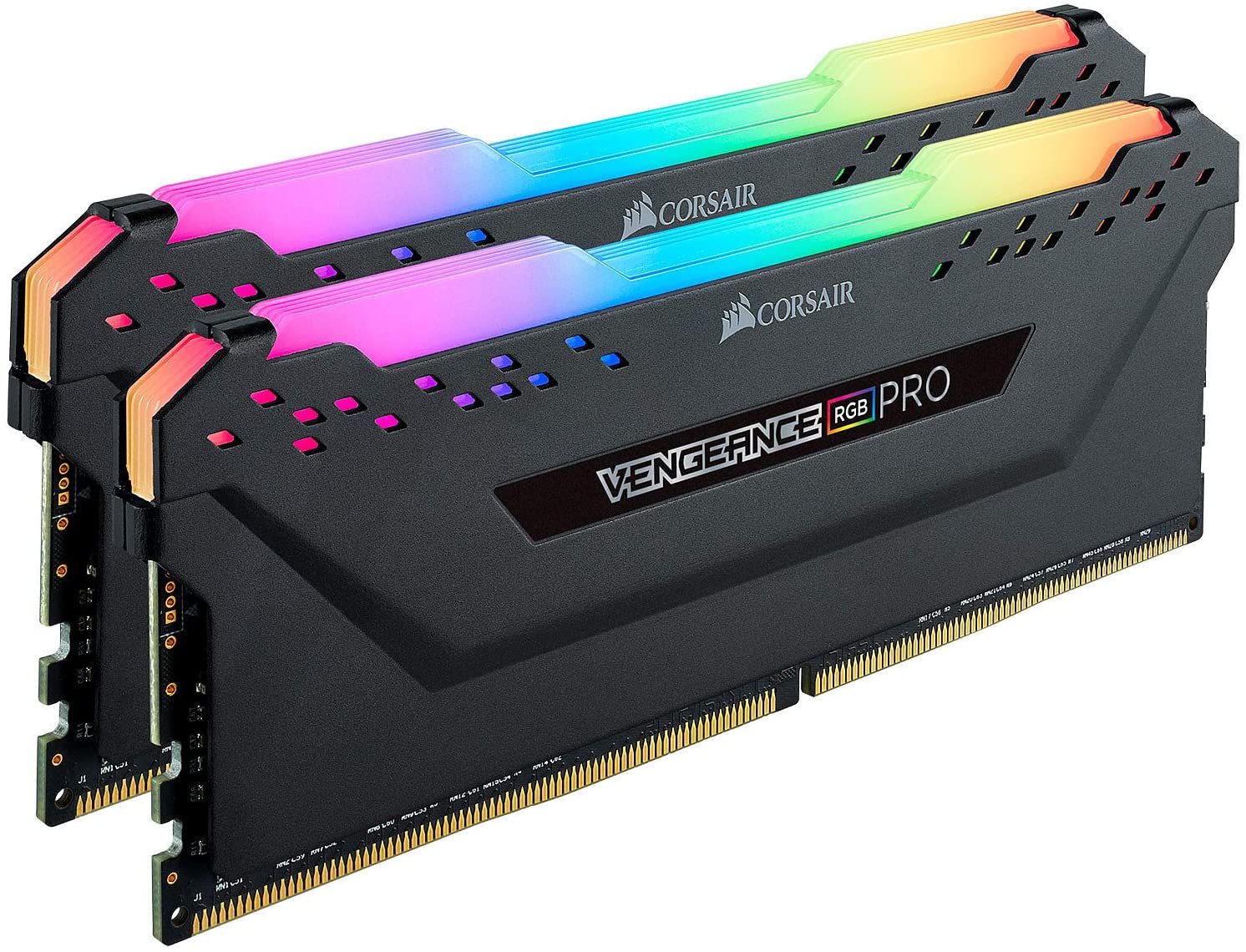 ז.לנייח  CORSAIR VENGEANCE RGB PRO 64GB 2X32 DDR4 3600Mhz CL18