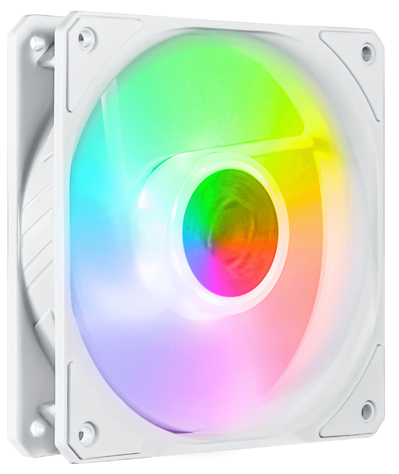 מאורר למארז Cooler Master SIKLEFLOW 120mm Fan 3Pin Bulk White