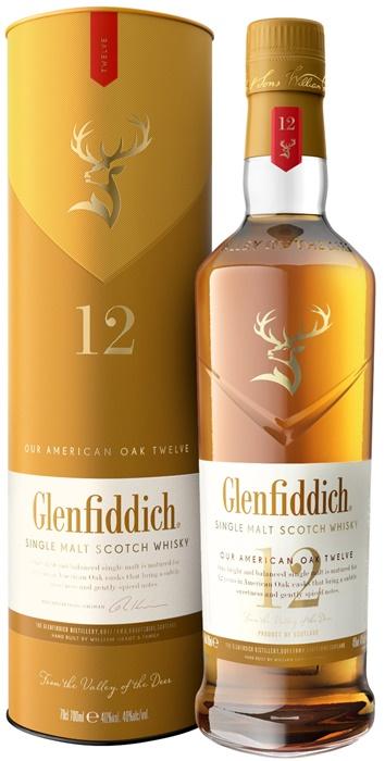 גלנפידיך 12 שנה אמריקן אוק