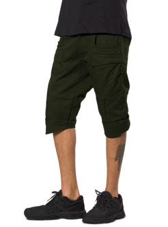 Hei urban street olive short pants for men