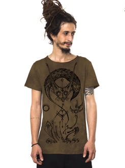 psychedelic-abstract moka t-shirt