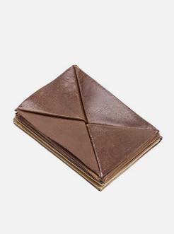 origami wallet- brown