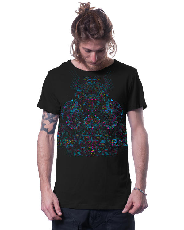 Plazmalab | psychedelic alternative man shirt public beta