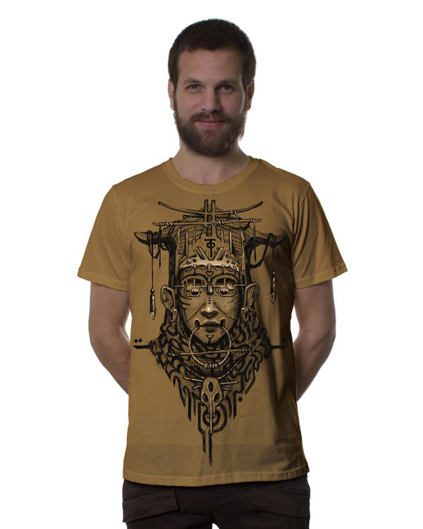 Plazmalab | alternative tribal mustered t-shirt