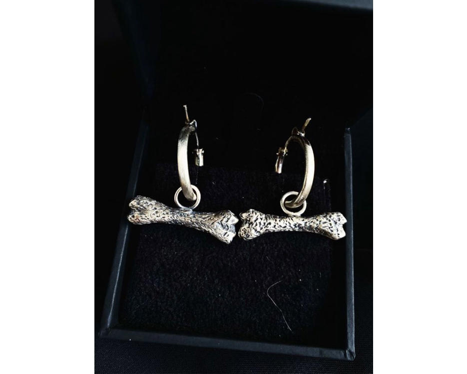 Horizontal Bone Earrings