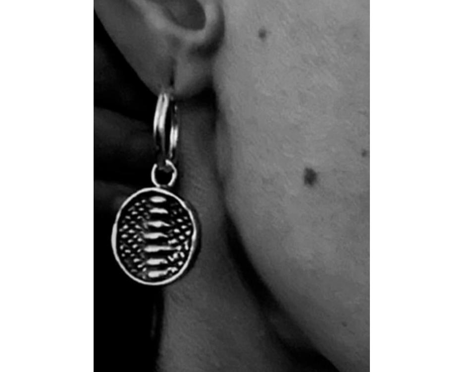 opportunity coin earring