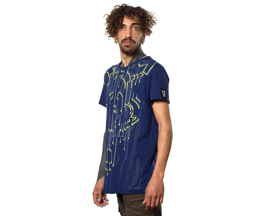 Rinkadink psychedelic dj t-shirt for men