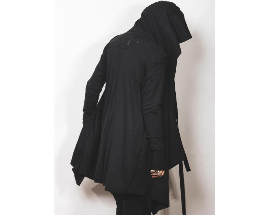 black alternative urban unisex jacket 