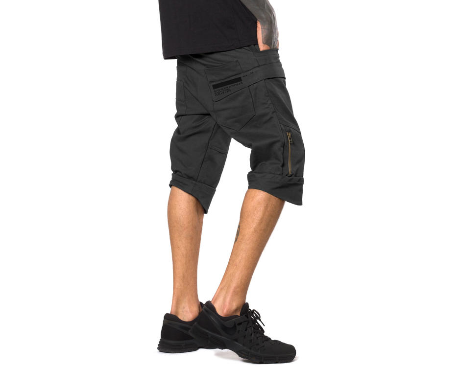 Hei urban street grey short pants for men