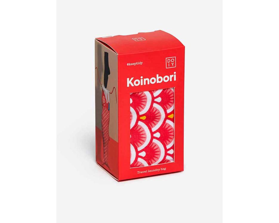 KOINOBORI Travel Laundry Bag RED