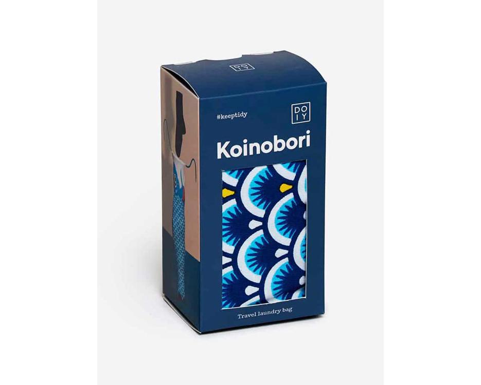 KOINOBORI TRAVEL LAUNDRY BAG BLUE
