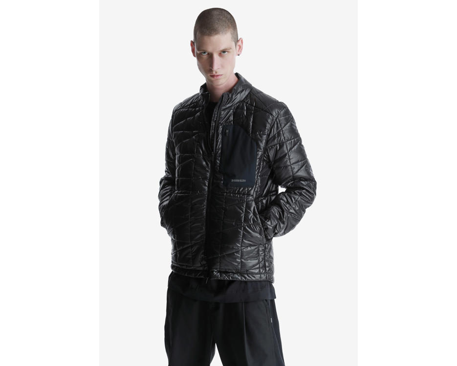 QUILTED JACKET BLACK