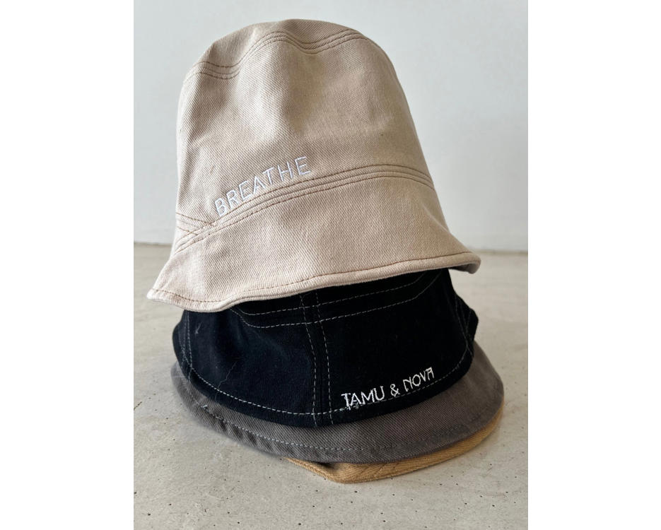 NOVA X TAMU-bucket hat black