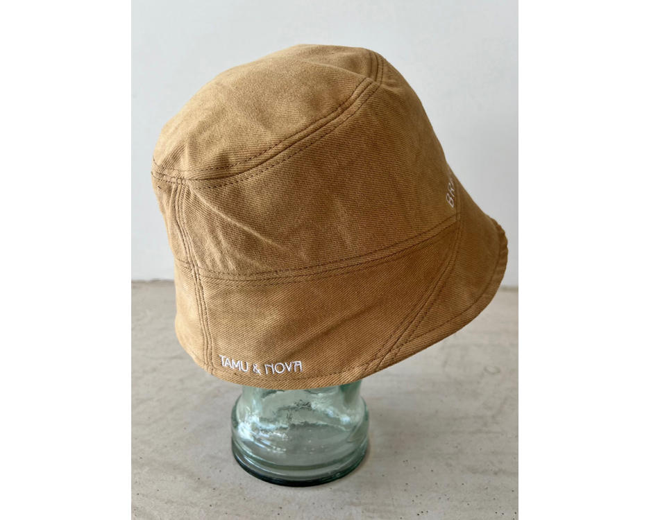 NOVA X TAMU-bucket hat camel