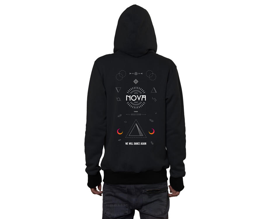 NOVA-Triangle Hope zip hood 