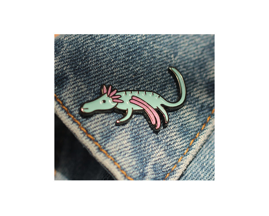 binyamin enamel pin