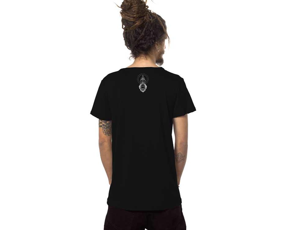 edicaro psychedelic black t-shirt