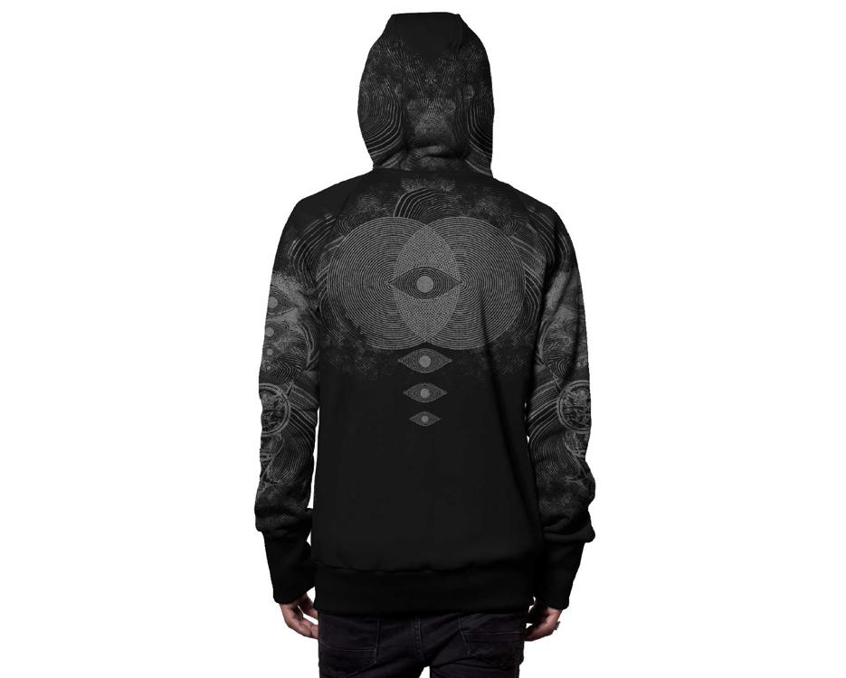 Elemental urban street Black hoodie 