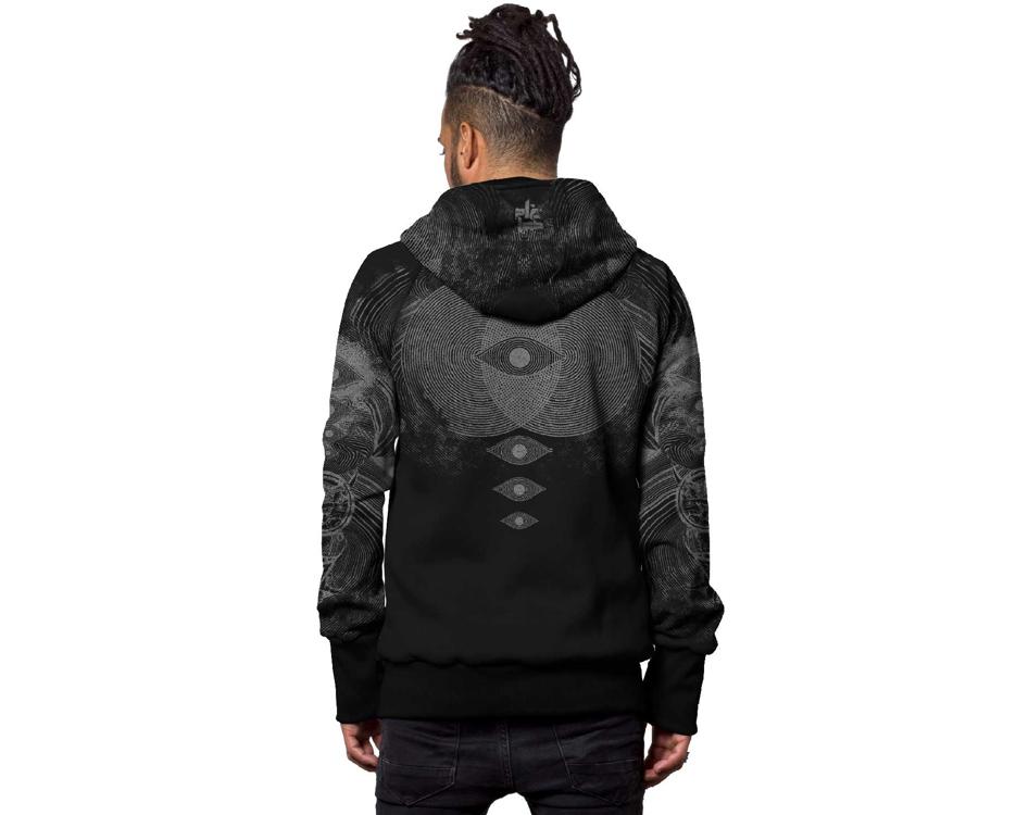 Elemental urban street Black hoodie 