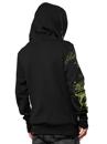 Urban street CyberFox Black hoodie for men 