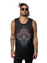 BAMBOO FOREST TANK TOP DARK BROWN