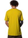 abstract flamingo print yellow t-shirt 