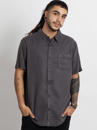 OR BUTTON SHIRT GREY WASH