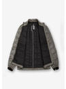 QUILTED JACKET D.GREY 